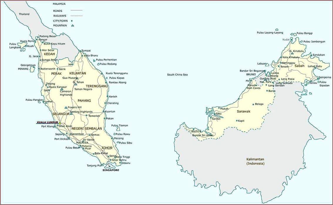 malaysia peta aplikasi