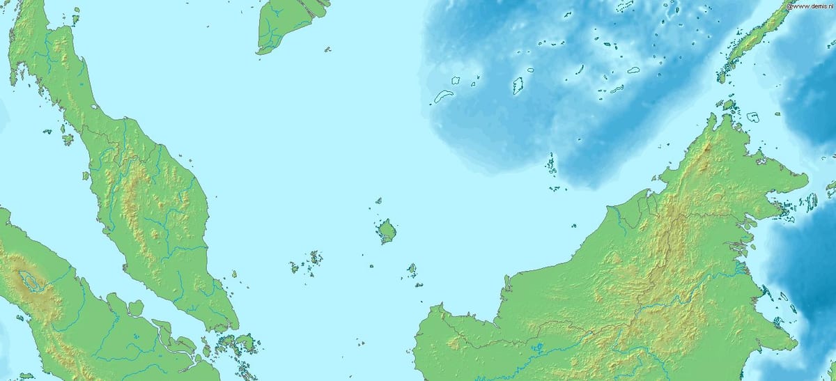 peta malaysia 3d