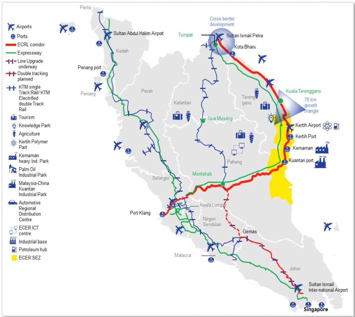 malaysia stesen kereta api peta