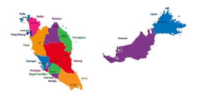 Peta malaysia peta gambar