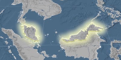 Peta ketinggian malaysia 