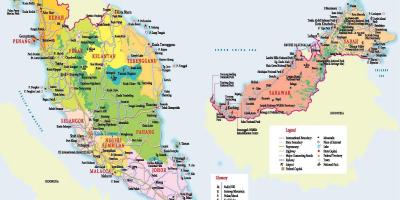 Pelancongan peta malaysia