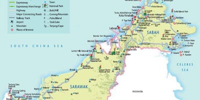 Peta malaysia taman nasional