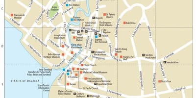 Peta melaka malaysia