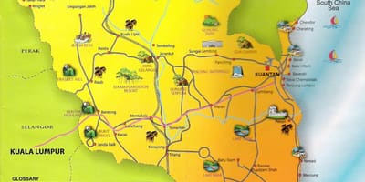 Peta pahang negeri malaysia