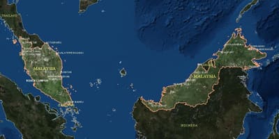 Peta - peta hidup malaysia