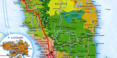 Peta selatan malaysia